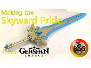 skyward pride genshin impact 3d print model - Mito3D