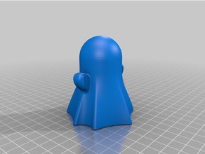 assustador fantasma 3d print model - Mito3D