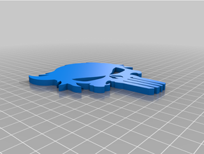 triunfo castigador cráneo wwg1wga estante soporte Donald 3d print model - Mito3D