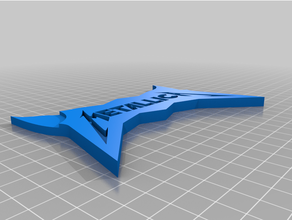 metalica magnet 3d print model - Mito3D