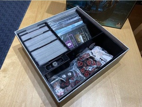 Deus guerra cartão jogos inserir borda jogo tabuleiro Vamos 3d print model - Mito3D