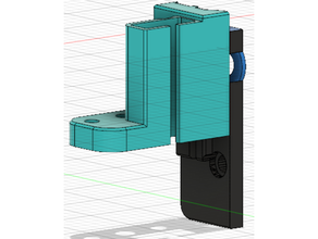 carro modificado bl toque montar ender 3 cr 10 3dprinterparts 3d impresora bltouch clásico arrasamiento 3d print model - Mito3D
