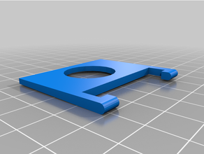 ikea liselott roller blind hook 3d print model - Mito3D