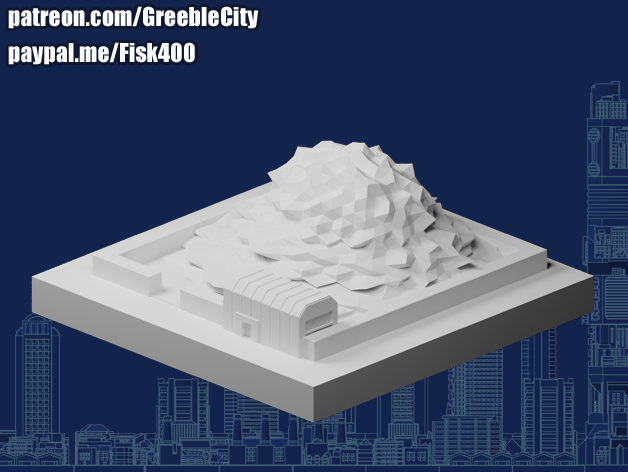 greeblecity spazzatura discarica 3D print model - Mito3D