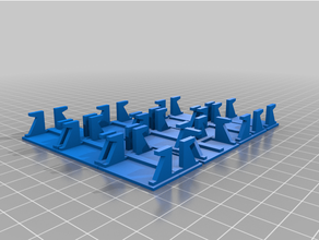 hojas 3d esencial mueble 3d print model - Mito3D