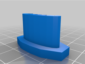 upper rack cap ge hotpoint etc dishwasher 3d print model - Mito3D