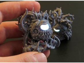 eyed pumpkin monster 3d print model - Mito3D