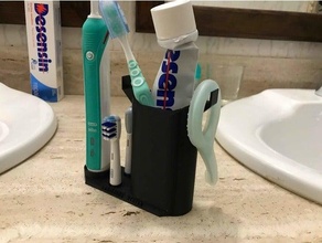 oral b escova dente ficar pé 3d print model - Mito3D