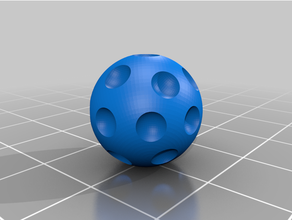 pelota golf fútbol presta válvula polvo gorra tapa 3d print model - Mito3D