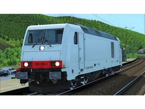 traxx br285 locomotiva diesel gardentrain Gartenbahn lgb lok modelo trem espora 1 3d print model - Mito3D