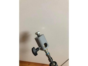 spigot adapter manfrotto m10 magicarm 3d print model - Mito3D