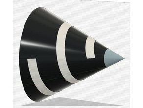 multi material fileur cône 3d print model - Mito3D