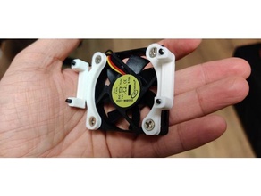 huananzhi Gaming x99 tf vrm 50x50 Kühler Adapter 3d print model - Mito3D