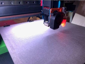 artilharia sidewinder x1 neopixel conduziu suporte 3d impresso impressora iluminação partes Evnovo swx1 3d print model - Mito3D