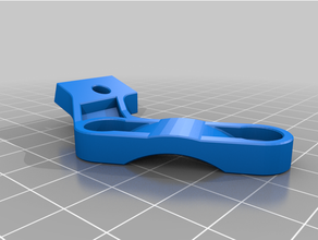 cobra gidibi nemo 2 chain oiler mounting bracket 3d print model - Mito3D