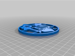 customised christmas ornament 3d print model - Mito3D