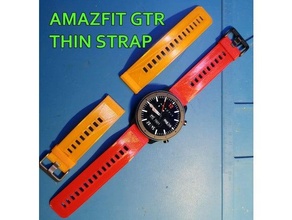 22mm reloj Correa amazfit gtr 3d print model - Mito3D