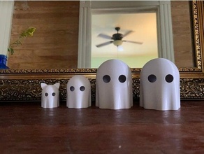 ghost family 3d print model - Mito3D