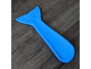 shoehorn salmon tail 3d print model - Mito3D
