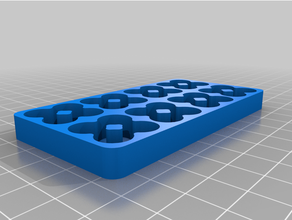 32x - aaa battery tray 3d print model - Mito3D