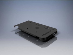 zotac gtx 960 piastra posteriore gpu grafica carta nvidia 3d print model - Mito3D