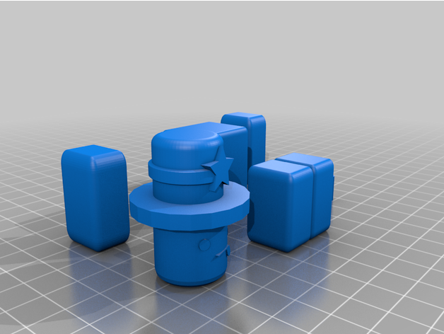 Zahl Roblox thicc 3D print model - Mito3D
