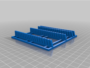 microscope slide dish rack 3d print model - Mito3D