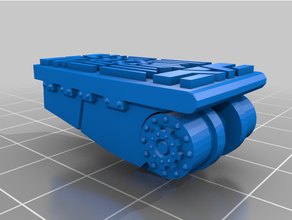 überarbeitet Mitte Zehe jimsbeanz lucius Kampfhund Titan 3d print model - Mito3D