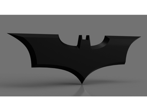 tdk batarang batman 3d print model - Mito3D