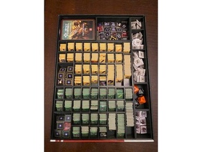 space empires 4x box organizer boardgame boardgames accessories insert inserts organiser 3d print model - Mito3D