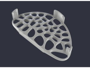mercan sabun tabak yeniden düzenleme kalın standlar Kulp destek tepsi 3d print model - Mito3D
