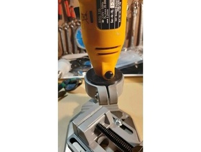 drill press adapter 43mm dremer clone 3d print model - Mito3D