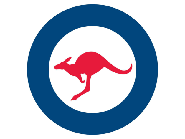 royal australian air force - kangaroo roundel raaf 3D print model - Mito3D