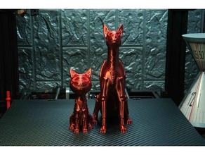 sugar dog support free animal pet 3d print model - Mito3D