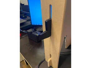 dyllox lan shelf écouteurs titulaire soutien 3d print model - Mito3D