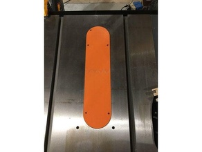 delta table dégagement gorge assiette insérer banc scie 3d print model - Mito3D