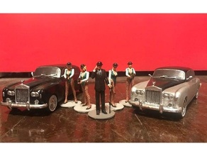 Seigneur Montdargent prêt récupération agents 1 32 figures 3d print model - Mito3D