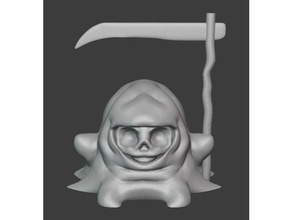 tiny reaper 3dmodel blender cute grim 3d print model - Mito3D