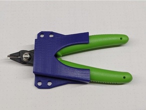 generic flush cutter holder aluminum extrusion tool 3d print model - Mito3D