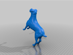 köpek res mastıf 3d print model - Mito3D