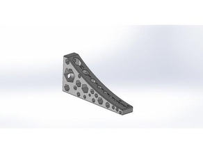 altıgen anahtar Kulp destek 3d print model - Mito3D