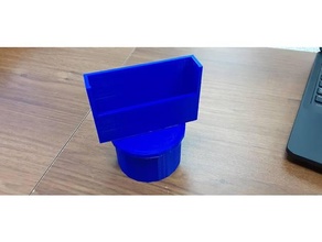 phone stand cup holder car mobile 3d print model - Mito3D
