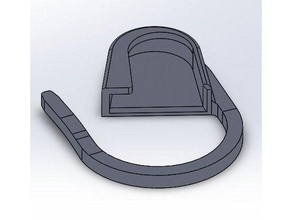 sicherheitsnadel - safety-pin key ring schl sselanh nger llsackverschluss schloss 3d print model - Mito3D