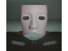 Masken anonym Karneval Dämon Teufel Augen breit geschlossen Festival Kerl fawkes Hörner Maske Privatsphäre Protest 3d print model - Mito3D