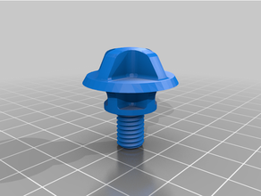 sherco fork air bleed cap 3d print model - Mito3D