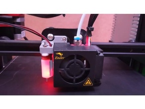 3dtouch sensor montare ender 3 bltouch 3d print model - Mito3D