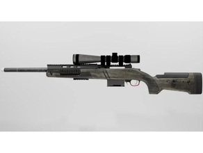 modern warfare sp-r 208 r-700 sniper rifle 3d print model - Mito3D