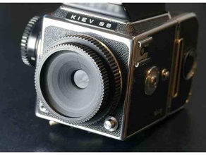 Kiev 88 agujerito lente adaptador kiev88 lochkamera 3d print model - Mito3D