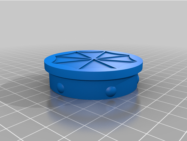 Clever Nabenkappe Bereich Kreisel Regenschirm Rad 3D print model - Mito3D