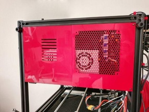Ender 5 Profi Elektronik Box Ersatz Deckel abwischen Realität Fall Mantel Gehege ender5 3d print model - Mito3D